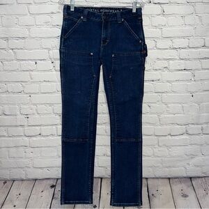 Dovetail Workwear Women’s The Maven Slim Fit Mid Rise Straight Jeans Size 8